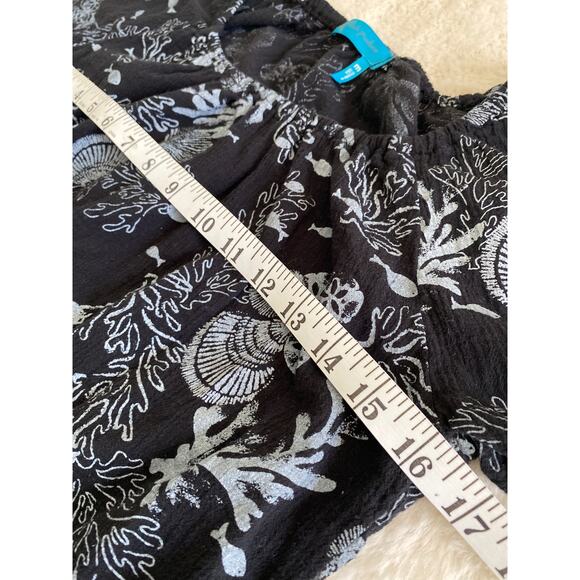 Fresh Produce‎ Womens Flounce Sleeve Under Sea Top Sz M - Picture 8 of 9